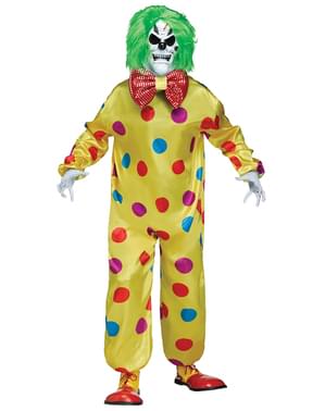 Disfraz de payaso siniestro para hombre
