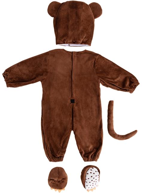 Disfraz de Mono marrón para bebé