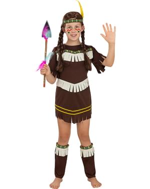ameriška domorodka kostum za deklice