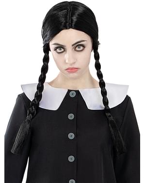 Wednesday Addams Pruik Voor Vrouwen - The Addams Family