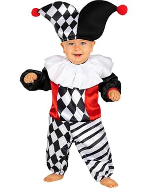 Harlekin kostyme til babyer