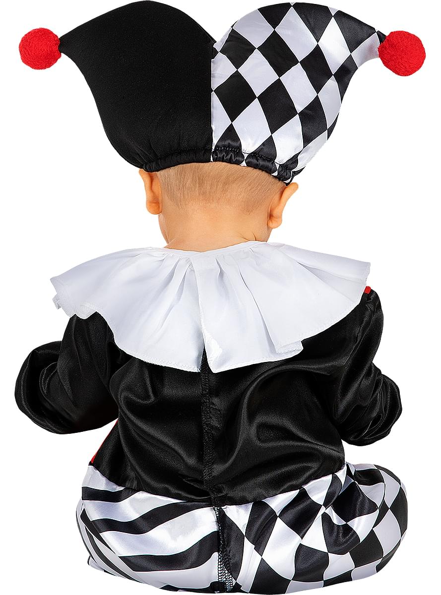 Jaundzimušo Arlequin kostīms