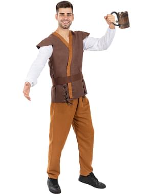 Classic Medieval Innkeeper Costume for Men Plus Size