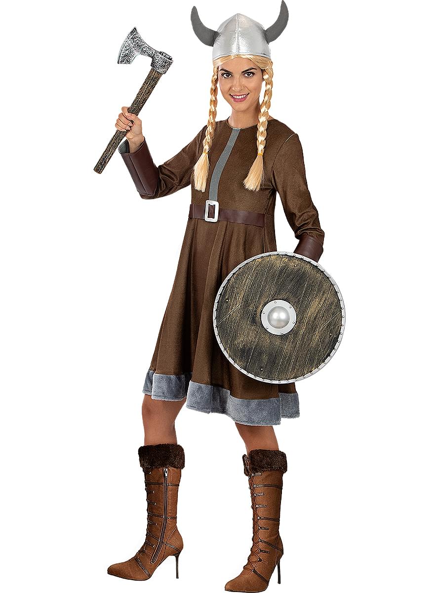 Fato de viking para mulher