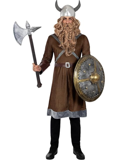 Déguisement Viking effet cuir Homme : Deguise-toi, achat de Déguisements  adultes