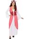 Costume da principessa medievale con fiori da donna