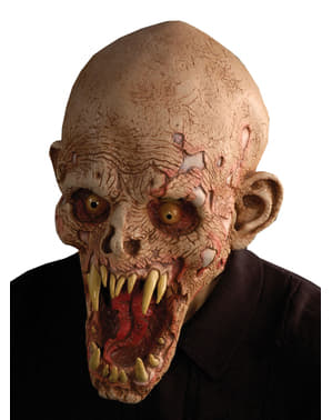 Máscara de zombie putrefacto para adulto