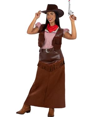 Deluxe Cowgirl Jelmez Nőknek Plus Size