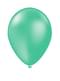 10 balonov menta zelene barve - enobarvni