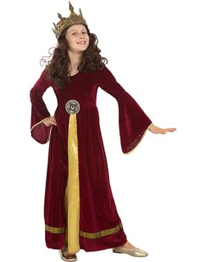 Costum Lady Guinevere pentru fată