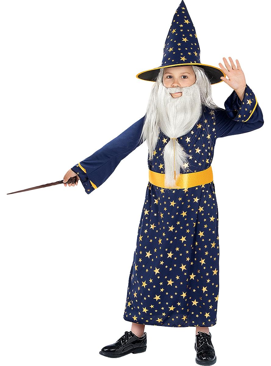 Zauberer Merlin Kostüm für Jungen