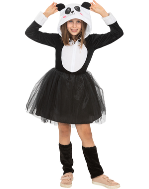 Dievčenský kostým panda