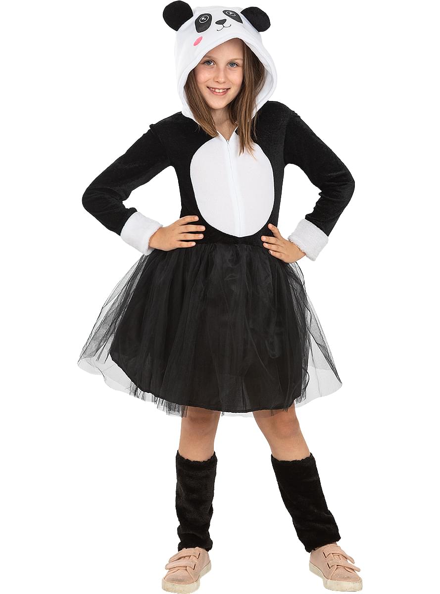 Costume da panda per bambina