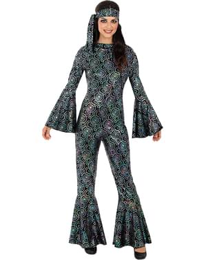 Costume anni 70 disco da donna taglie forti
