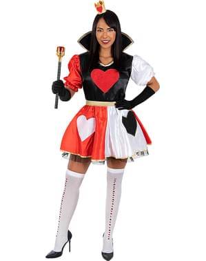 Costum pentru femei Regina inimilor dimensiune mare