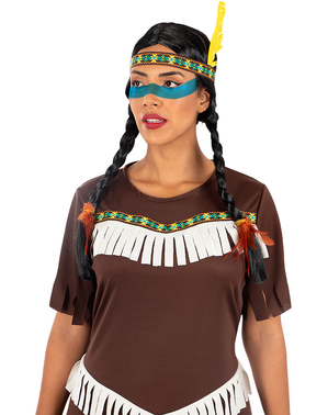 Dámsky indiánsky kostým v nadmernej veľkosti