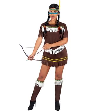 Indianerin Kostüm in großer Größe