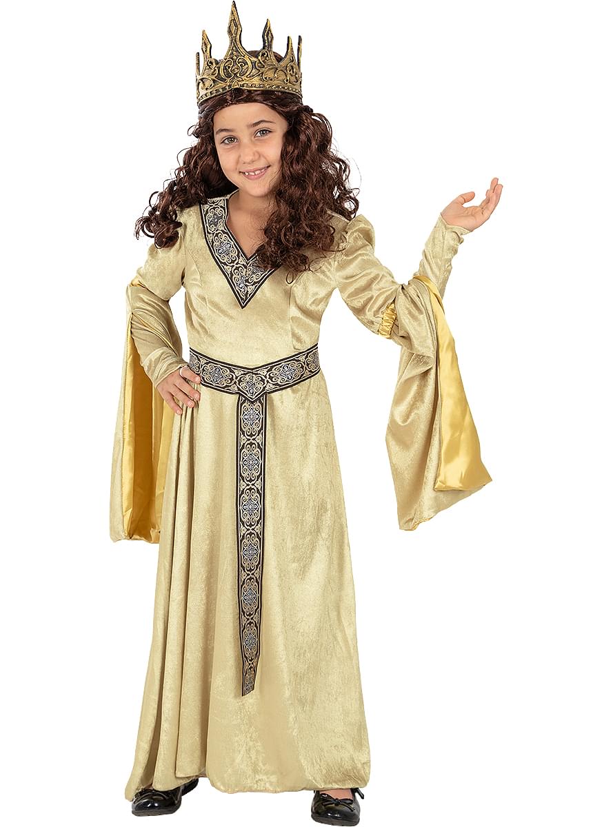 Lady Guinevere  Kostüm Deluxe für Mädchen