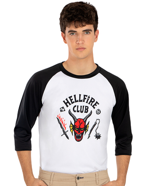 Hellfire Club Stranger Things 4 T-Shirt - Officiell Netflix