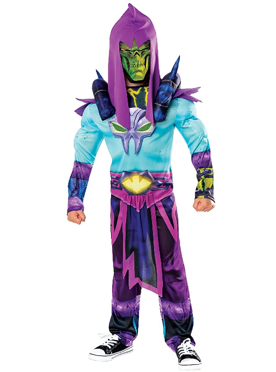 Maskeraddräkt Skeletor Deluxe för barn - Masters of the Universe