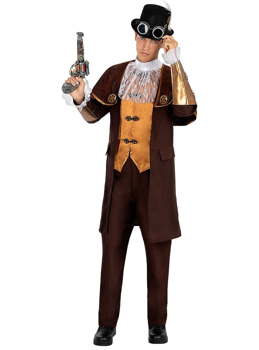 Stilig Steampunk Kostyme til menn