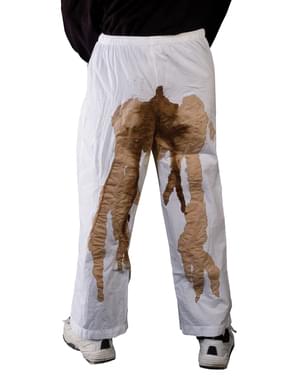 Pantalones con pis y caca para adulto
