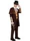 Disfraz de Steampunk elegante para hombre talla grande