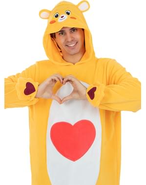 Maskeraddräkt Tenderheart bear för vuxen - Krambjörnarna