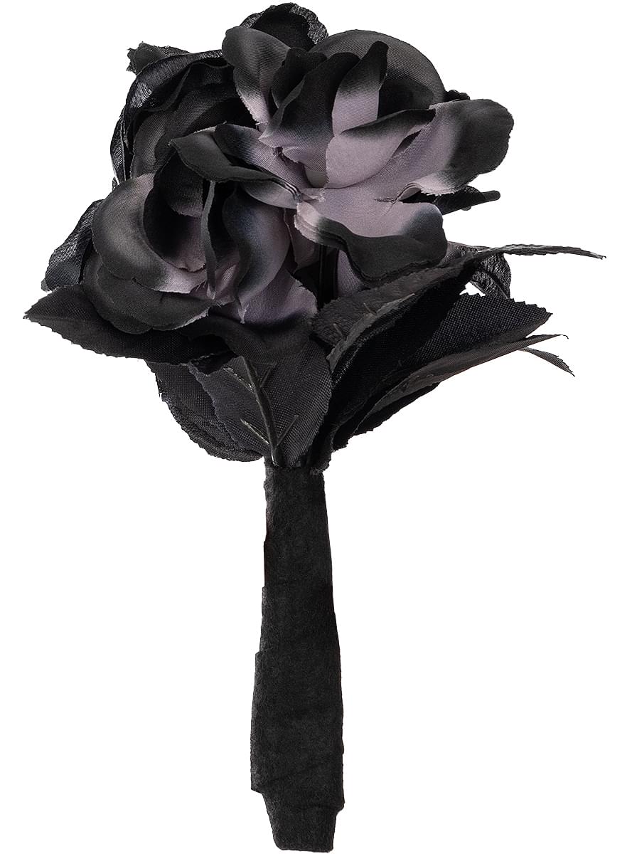 Blombukett svart