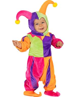Costum de bufon pentru bebeluși