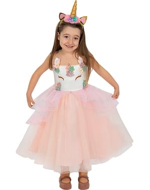 Einhorn-Prinzessin Kostüm für Mädchen