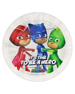 8 farfurii - Pj Masks (23cm)