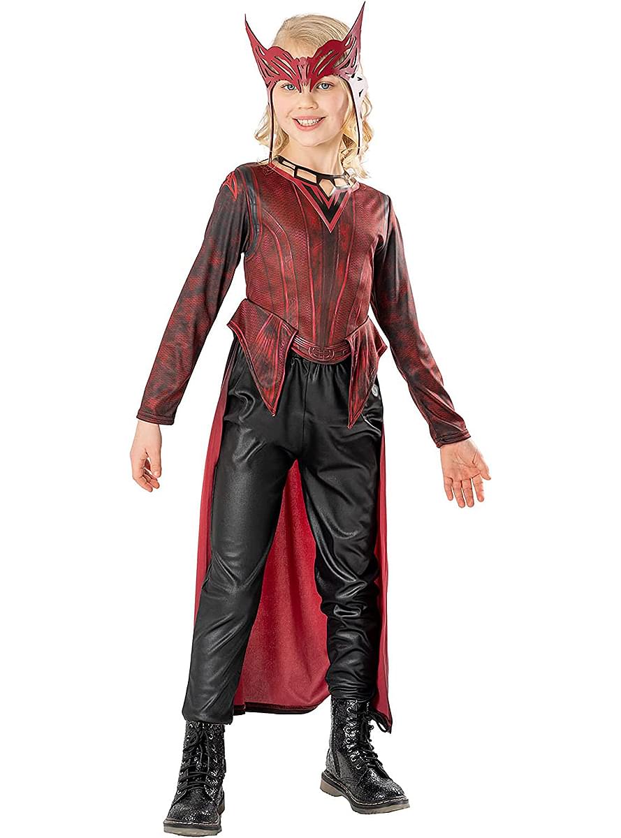 Deluxe Skarlátvörös Boszorkány Jelmez Lányoknak - Doctor Strange 2