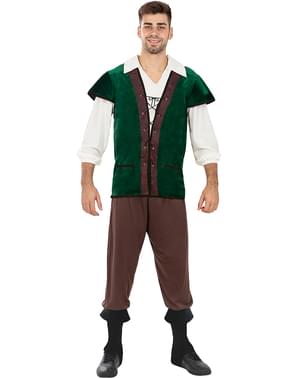 Costum de țăran medieval pentru bărbați