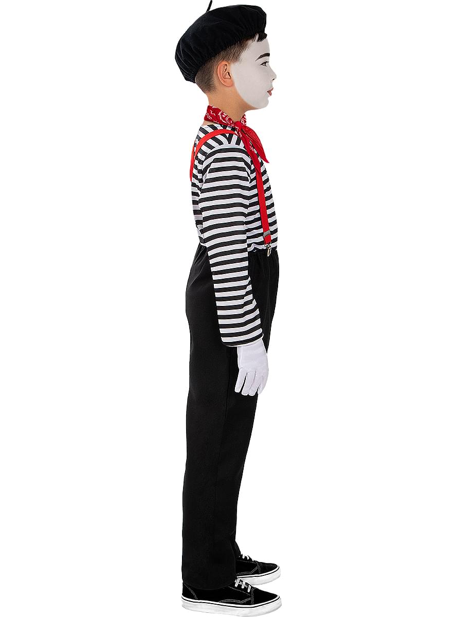Mime kostume til drenge