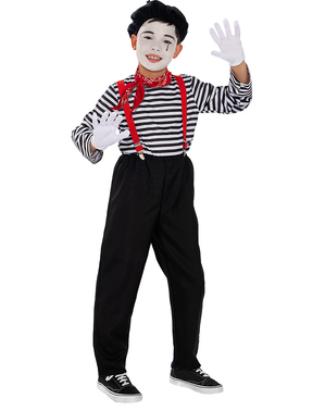 Mime Costume for Boys