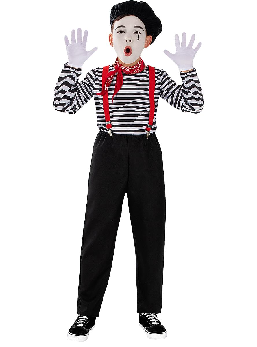 Mime Costume for Boys