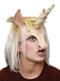 Media máscara de unicornio resplandeciente para adulto