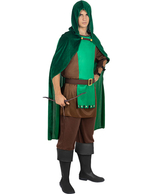 Costume da arciere Robin da uomo
