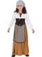 Disfraz de campesina medieval para niña