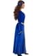 Blue Medieval Princess Costume for Women Plus Size