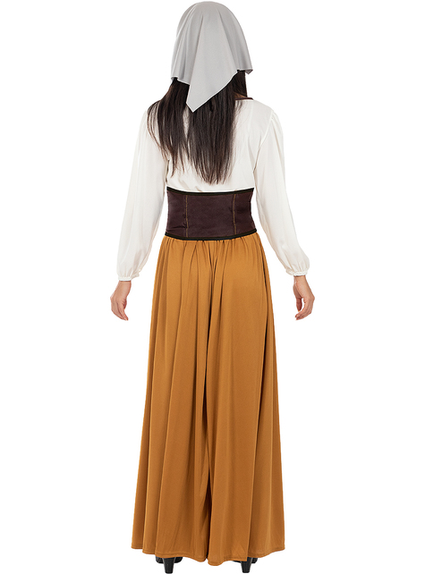 Classic Medieval Peasant Costume for Women Plus Size