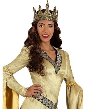 Perucă de prințesă medievală pentru femei