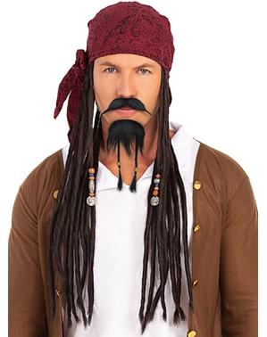 Mustață și barbă de pirat