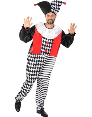 Harlequin Costume for Men Plus Size
