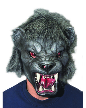 Sort panter maske til voksne
