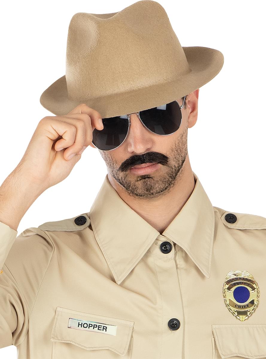 Jim Hopper Stranger Things Hatt- Official Netflix