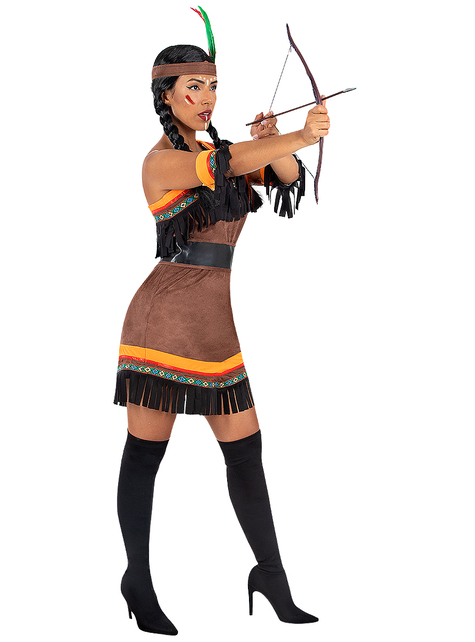 Indianerin Kostüm Deluxe