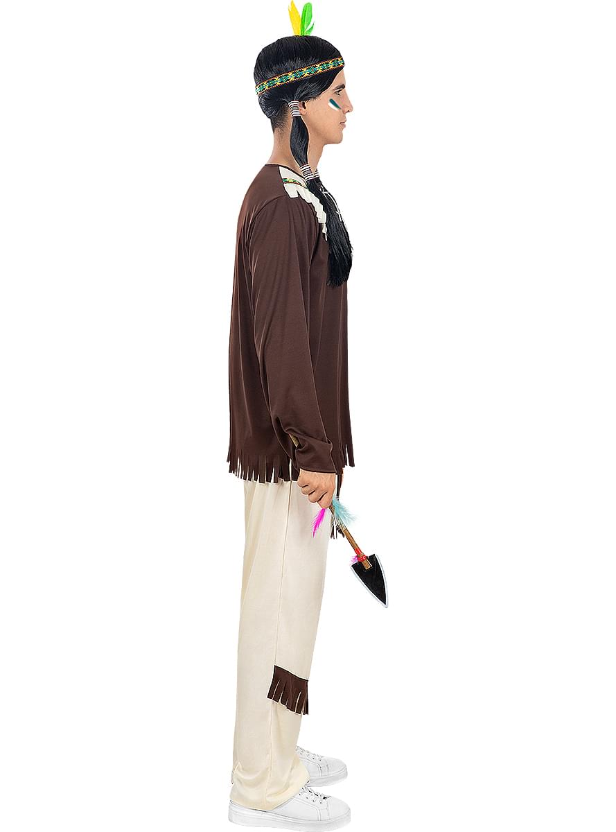 Fato de Índio para homem tamanho grande