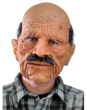 Adult's Grumpy Old Man Mask